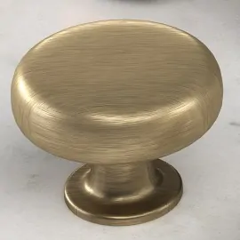 Bronze flat top knob - 33mm